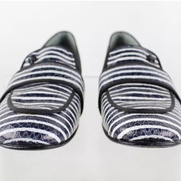 TORY BURCH EVETTE STRIPED LOAFERS US WMNS 8 - Picture 3 of 7